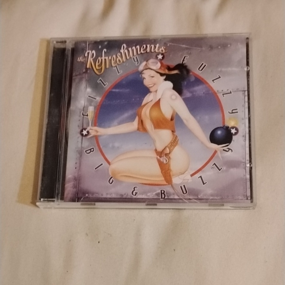 The Refreshments CD - Fizzy Fuzzy Big & Buzzy